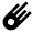 Comet Fill Icon from Outlined Fill - Material Pro Set