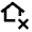 Delete Home Icon from Sharp Line - Material Pro Set