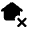 Delete Home Fill Icon from Rounded Fill - Material Pro Set