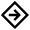 Directions Alt Icon from Outlined Line - Material Pro Set