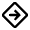 Directions Alt Icon from Rounded Line - Material Pro Set