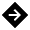 Directions Alt Fill Icon from Sharp Fill - Material Symbols Set