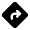 Directions Fill Icon from Rounded Fill - Material Pro Set