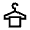 Dry Cleaning Icon from Sharp Line - Material Symbols Set
