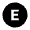 East Circle Fill Icon from Outlined Fill - Material Pro Set