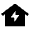 Eco House Fill Icon from Outlined Fill - Material Pro Set