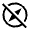 Explore Off Icon from Sharp Line - Material Symbols Set