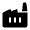 Factory Fill Icon from Rounded Fill - Material Symbols Set