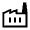 Factory Icon from Outlined Line - Material Symbols Set