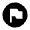 Flag Circle Fill Icon from Outlined Fill - Material Symbols Set