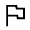 Flag Icon from Outlined Line - Material Symbols Set