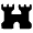Fort Fill Icon from Rounded Fill - Material Symbols Set
