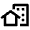 Home Work Icon from Outlined Line - Material Pro Free Set