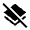 Layers Clear Fill Icon from Outlined Fill - Material Symbols Set