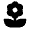 Local Florist Fill Icon from Outlined Fill - Material Pro Free Set