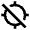 Location Disabled Icon from Outlined Line - Material Pro Free Set