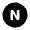 North Circle Fill Icon from Rounded Fill - Material Pro Free Set