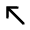 North West Icon from Rounded Line - Material Pro Free Set