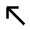 North West Fill Icon from Outlined Fill - Material Pro Free Set