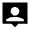 Person Pin Fill Icon from Sharp Fill - Material Pro Free Set