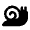 Snail Speed Slow Fill Icon from Rounded Fill - Material Pro Free Set