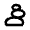 Stone Stack Icon from Outlined Line - Material Pro Free Set