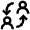 Account Arrows Icon from Atlas Line Set