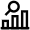 Magnifying Glass Bar Chart Icon from Atlas Line Set