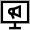 Megaphone Monitor Icon from Atlas Line Set