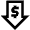 Money Arrow Down Icon from Atlas Line Set
