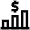 Money Bar Chart Icon from Atlas Line Set