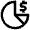 Money Pie Chart Icon from Atlas Line Set