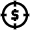 Money Target Icon from Atlas Line Set