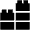 Building Brick Fill Icon from Outlined Fill - Material Pro Set