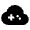 Cloud Gaming Fill Icon from Outlined Fill - Material Pro Set