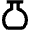 Flask Empty Fill Icon from Outlined Fill - Material Pro Set
