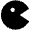 Pacman Fill Icon from Outlined Fill - Material Pro Set