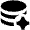 Ai Spark Database Fill Icon from Outlined Fill - Material Pro Set