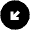 Arrow Diagonal Bottom Left Circle Fill Icon from Outlined Fill - Material Pro Set