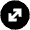 Arrow Expand Circle Fill Icon from Outlined Fill - Material Pro Set