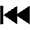 Fast Rewind Alt Fill Icon from Outlined Fill - Material Pro Set