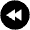 Fast Rewind Circle Fill Icon from Outlined Fill - Material Pro Set