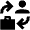 Business To Consumer Fill Icon from Outlined Fill - Material Pro Set