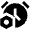 Alarm Setting Bolt Fill Icon from Outlined Fill - Material Pro Set