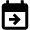 Calendar Jump To Date Fill Icon from Outlined Fill - Material Pro Set