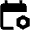 Calendar Setting Bolt Fill Icon from Outlined Fill - Material Pro Set