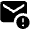 Alert Email Fill Icon from Outlined Fill - Material Pro Set