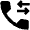 Call Forwarding Alt Fill Icon from Outlined Fill - Material Pro Set