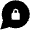 Chat Lock Alt Fill Icon from Outlined Fill - Material Pro Set