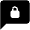 Chat Lock Fill Icon from Outlined Fill - Material Pro Set